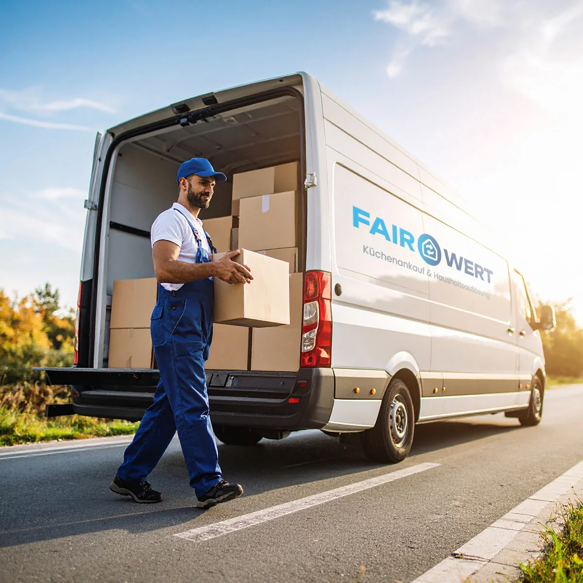 FAIRWERT Transporter für Küchenankauf und Haushaltsauflösung